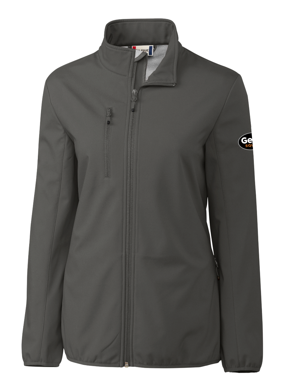 Veste Softshell Eco Stretch Clique Trail à fermeture éclair intégrale pour femme