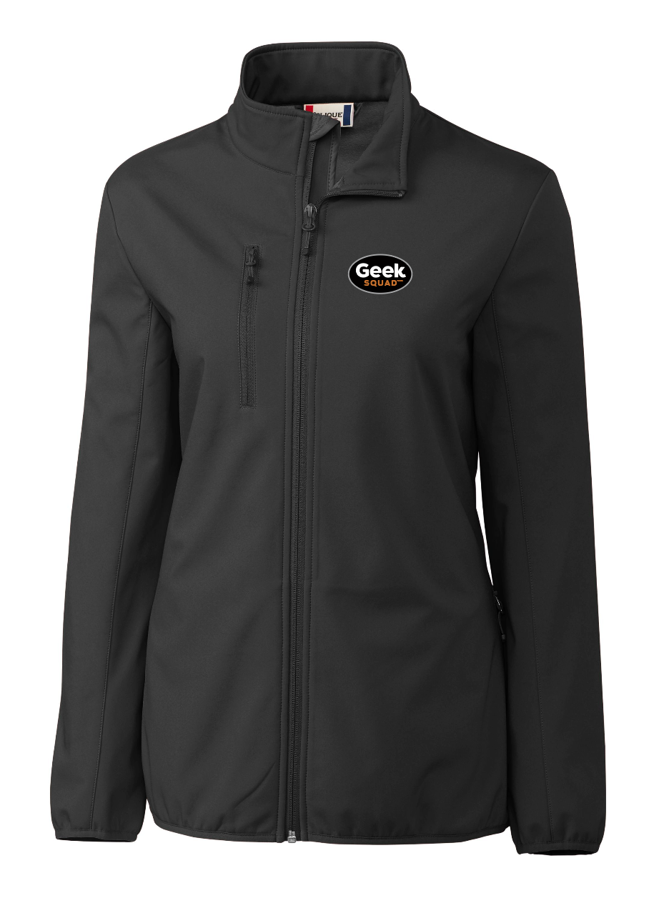 Veste Softshell Eco Stretch Clique Trail à fermeture éclair intégrale pour femme