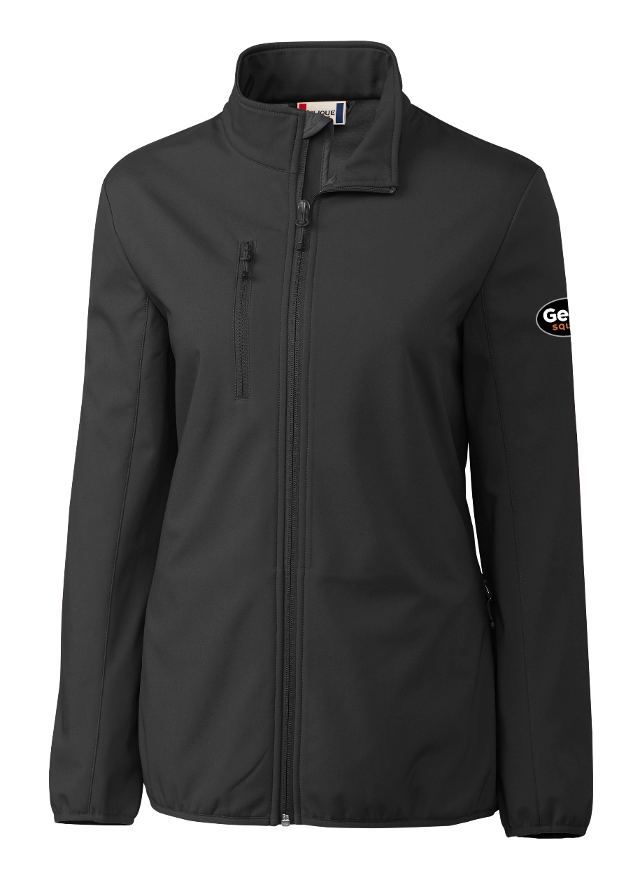 Veste Softshell Eco Stretch Clique Trail à fermeture éclair intégrale pour femme