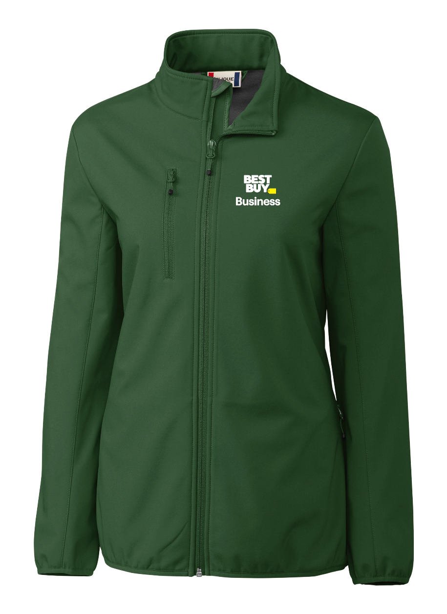 Veste Softshell Eco Stretch Clique Trail à fermeture éclair intégrale pour femme