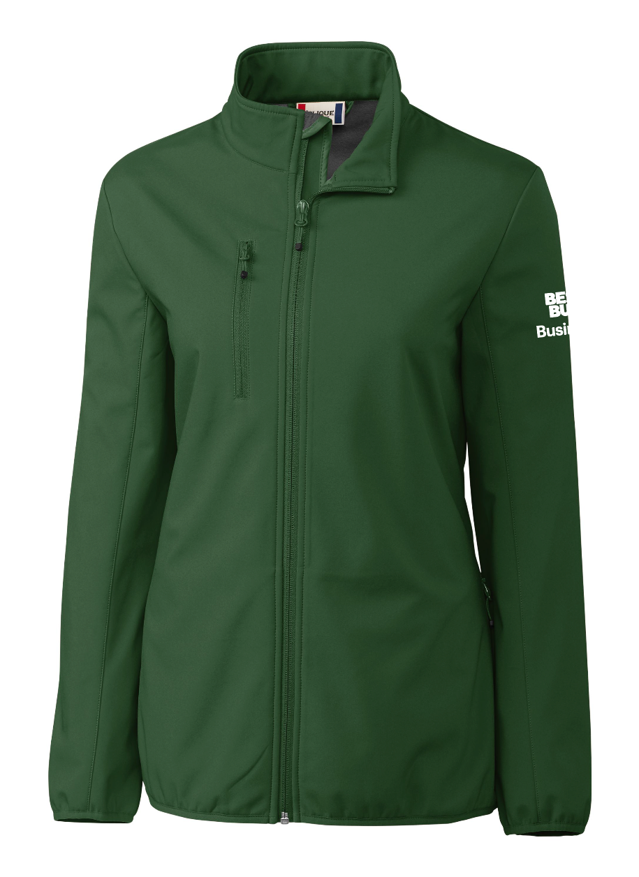 Veste Softshell Eco Stretch Clique Trail à fermeture éclair intégrale pour femme
