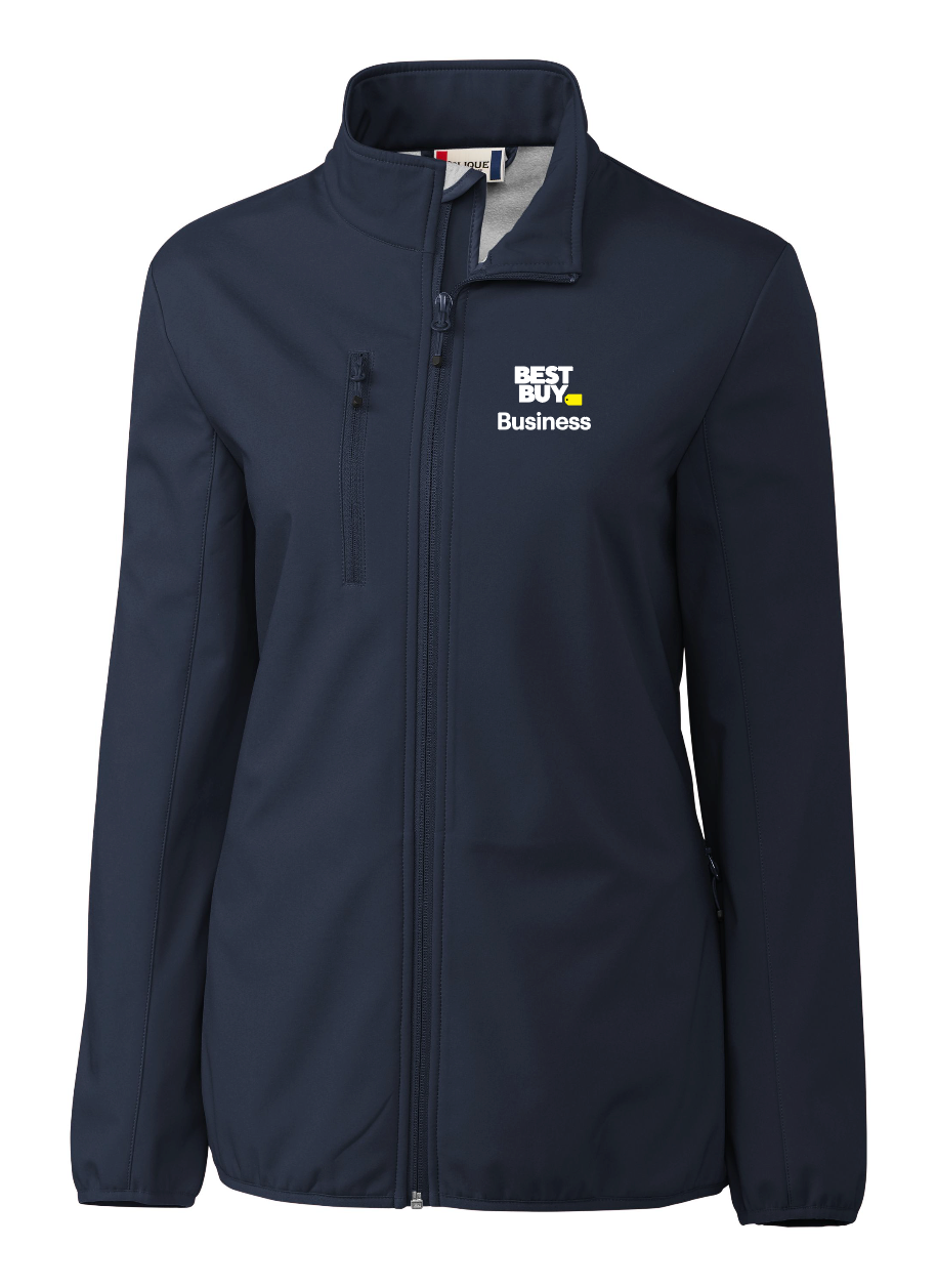 Veste Softshell Eco Stretch Clique Trail à fermeture éclair intégrale pour femme