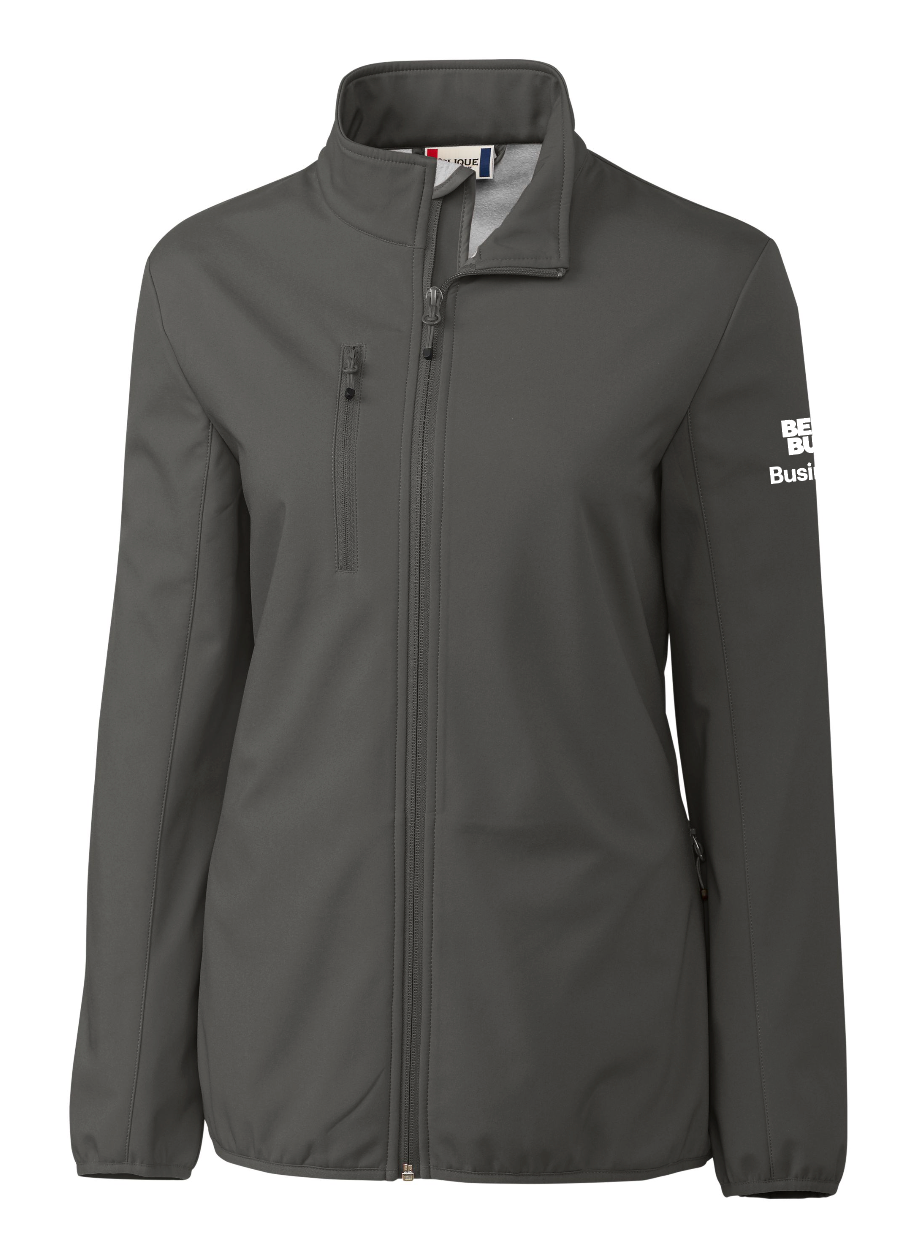 Veste Softshell Eco Stretch Clique Trail à fermeture éclair intégrale pour femme