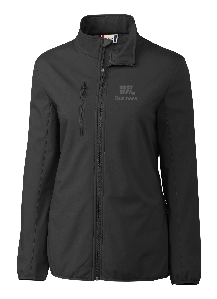 Veste Softshell Eco Stretch Clique Trail à fermeture éclair intégrale pour femme