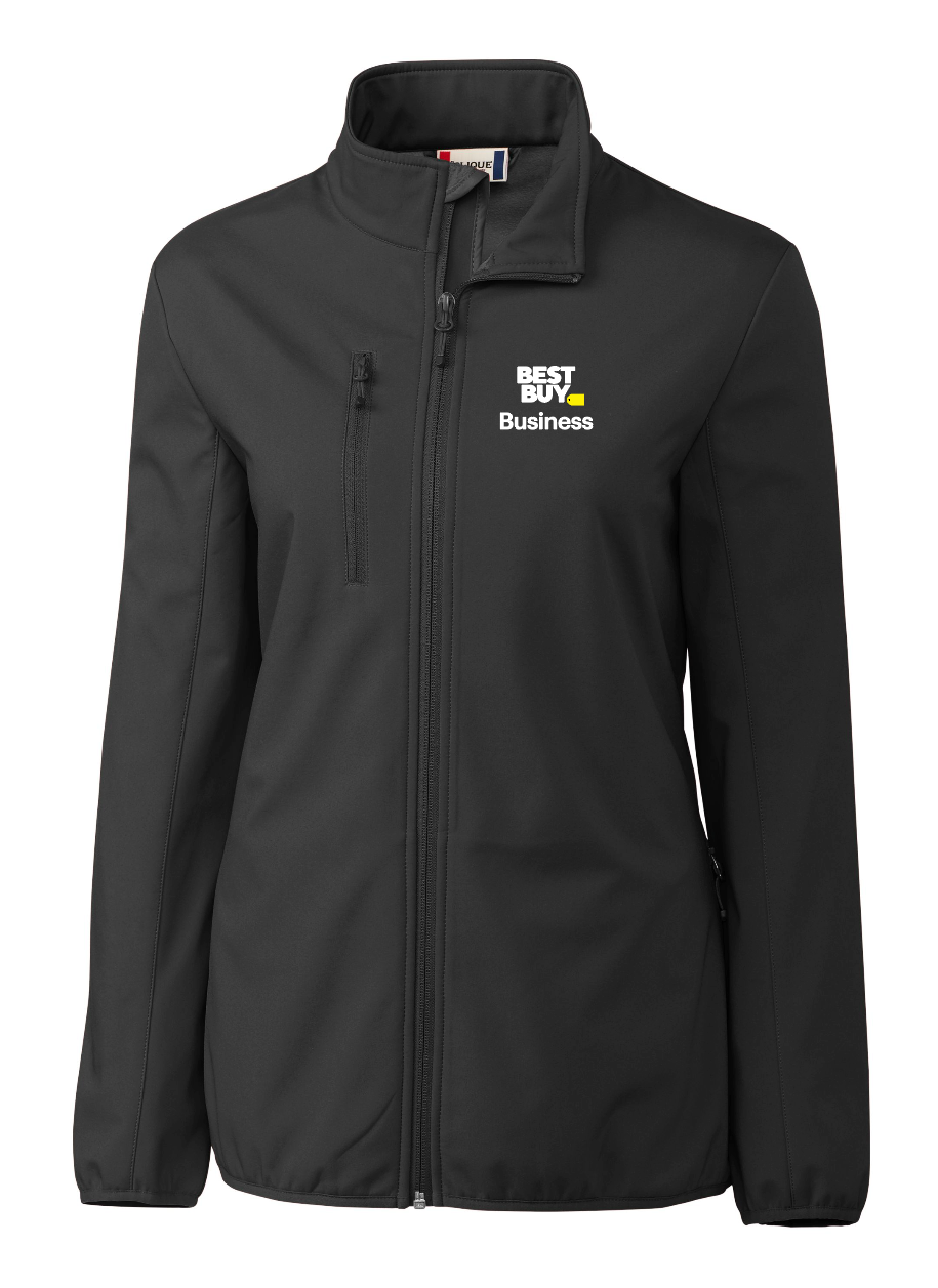 Veste Softshell Eco Stretch Clique Trail à fermeture éclair intégrale pour femme