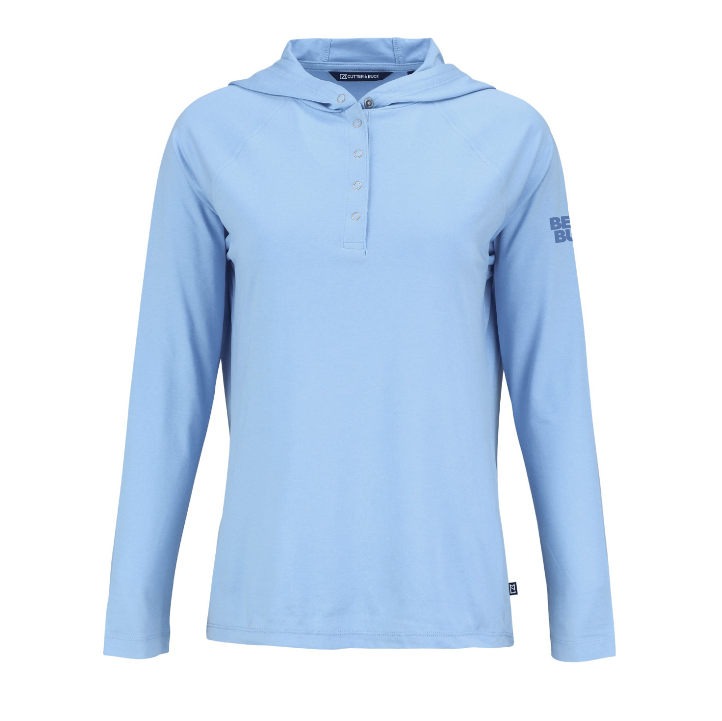 Chemise à capuche recyclée Cutter & Buck Coastline Epic Comfort pour femme