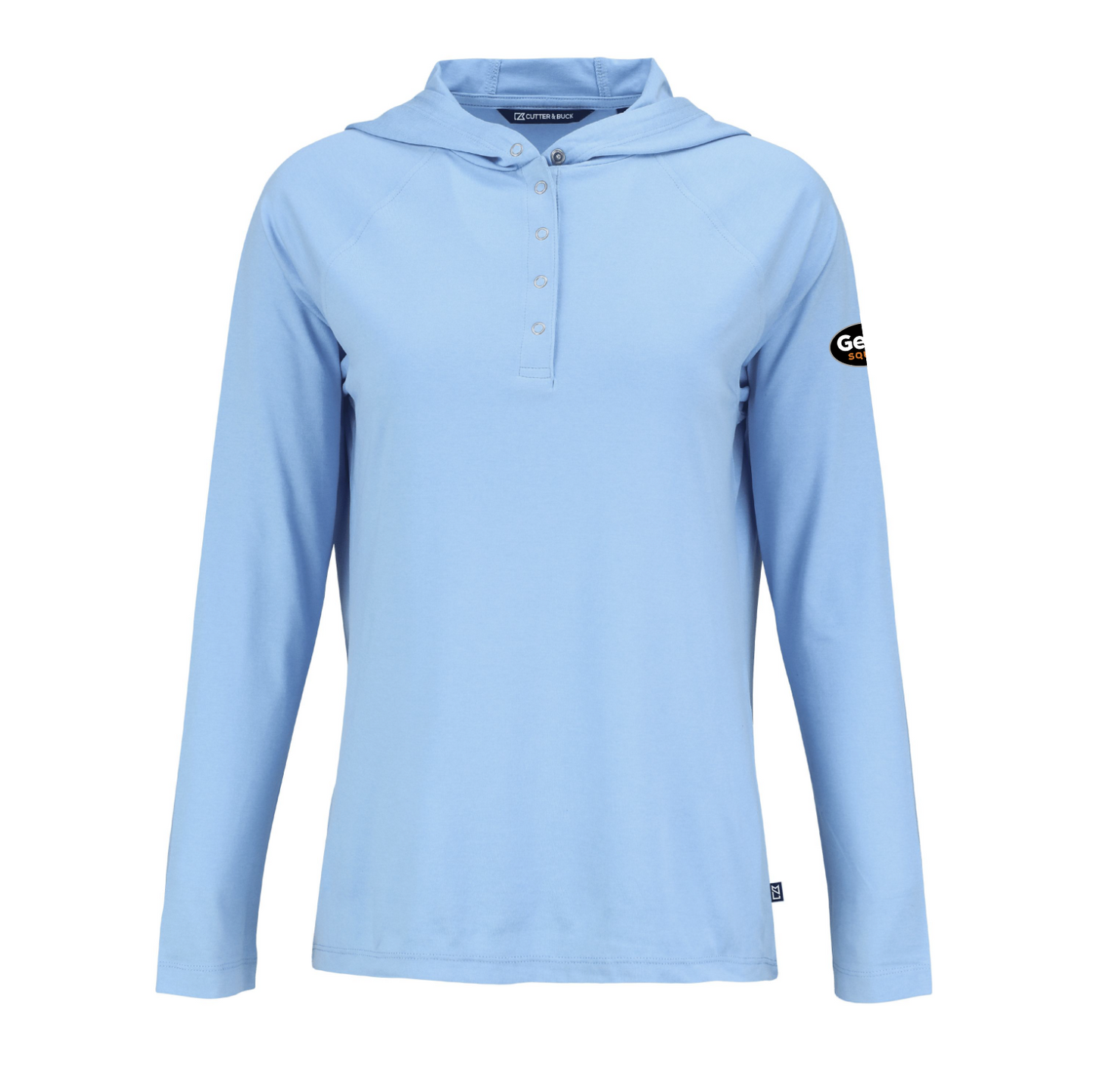 Chemise à capuche recyclée Cutter & Buck Coastline Epic Comfort pour femme