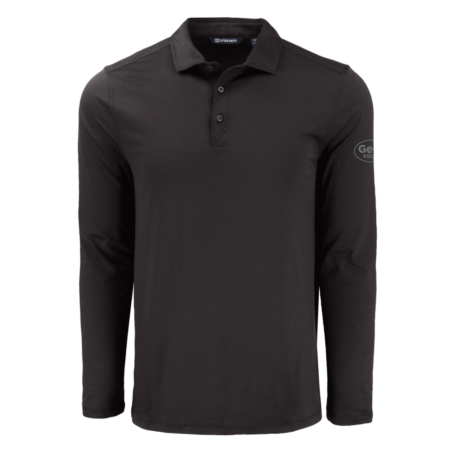 Polo à manches longues pour homme Cutter & Buck Coastline Epic Comfort en tissu recyclé