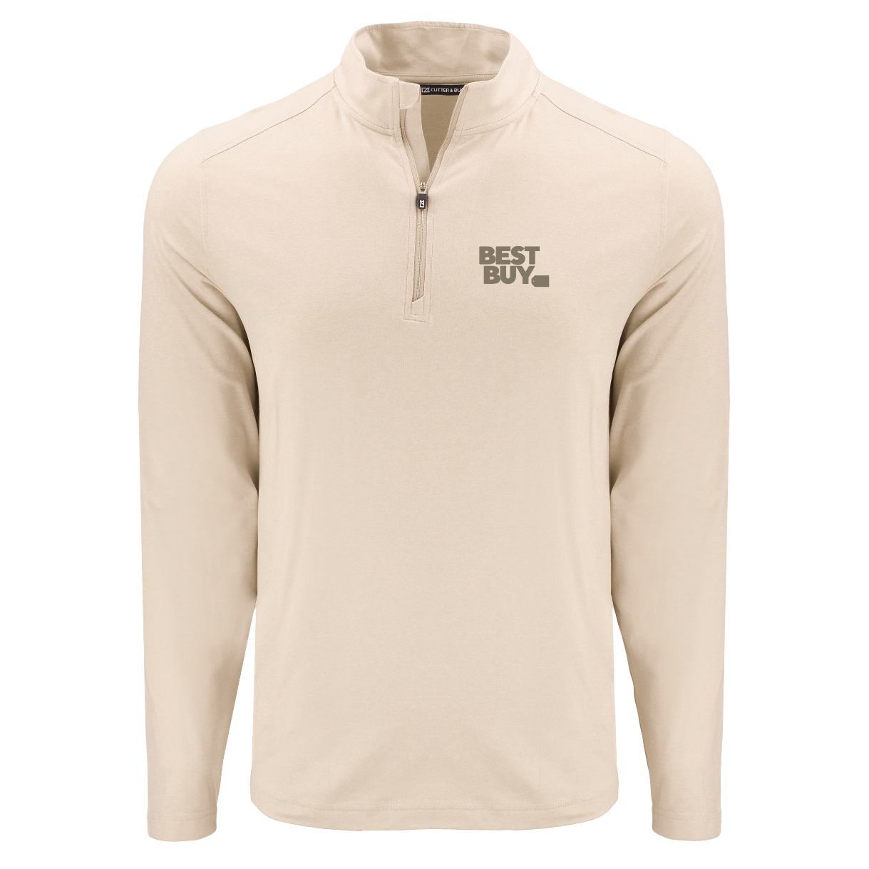Pull Cutter & Buck Coastline Epic Comfort en tissu recyclé à quart de zip pour homme