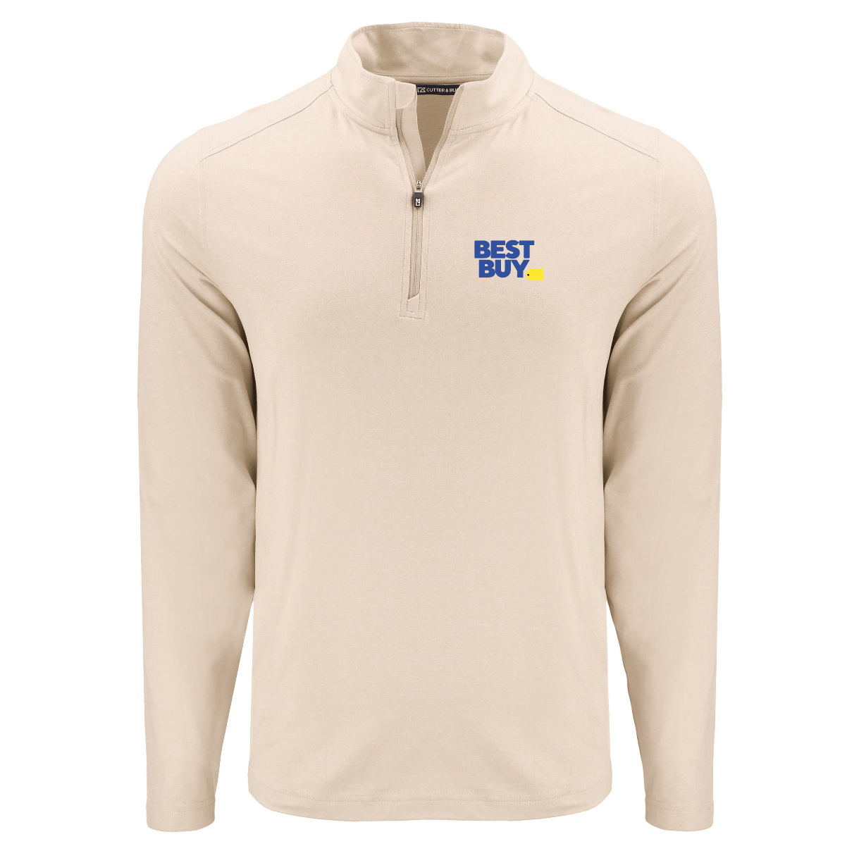 Pull Cutter & Buck Coastline Epic Comfort en tissu recyclé à quart de zip pour homme