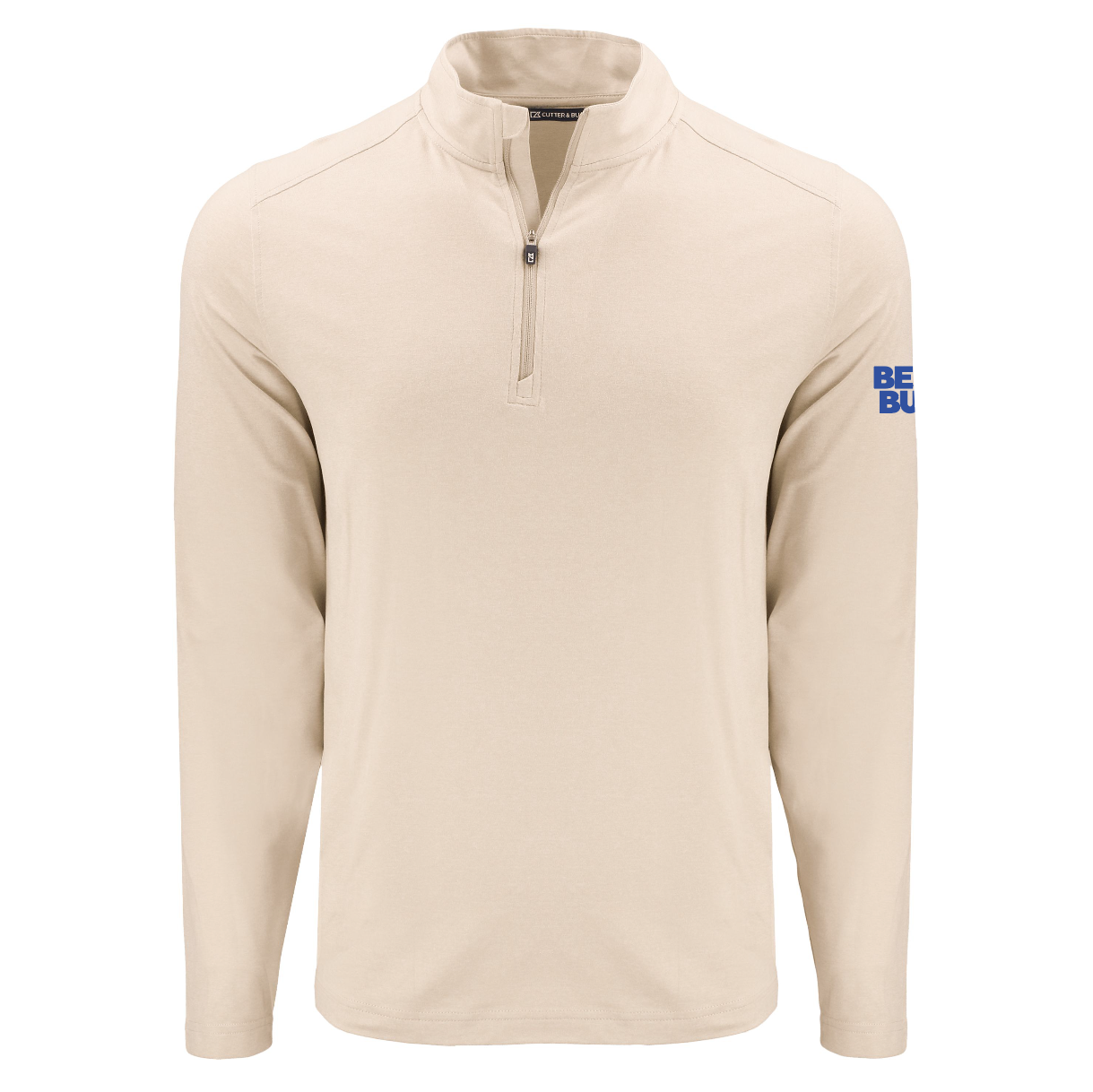 Pull Cutter & Buck Coastline Epic Comfort en tissu recyclé à quart de zip pour homme