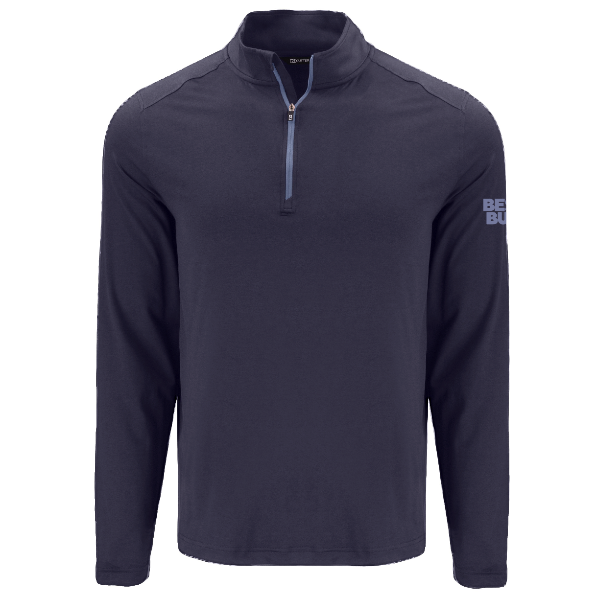 Pull Cutter & Buck Coastline Epic Comfort en tissu recyclé à quart de zip pour homme