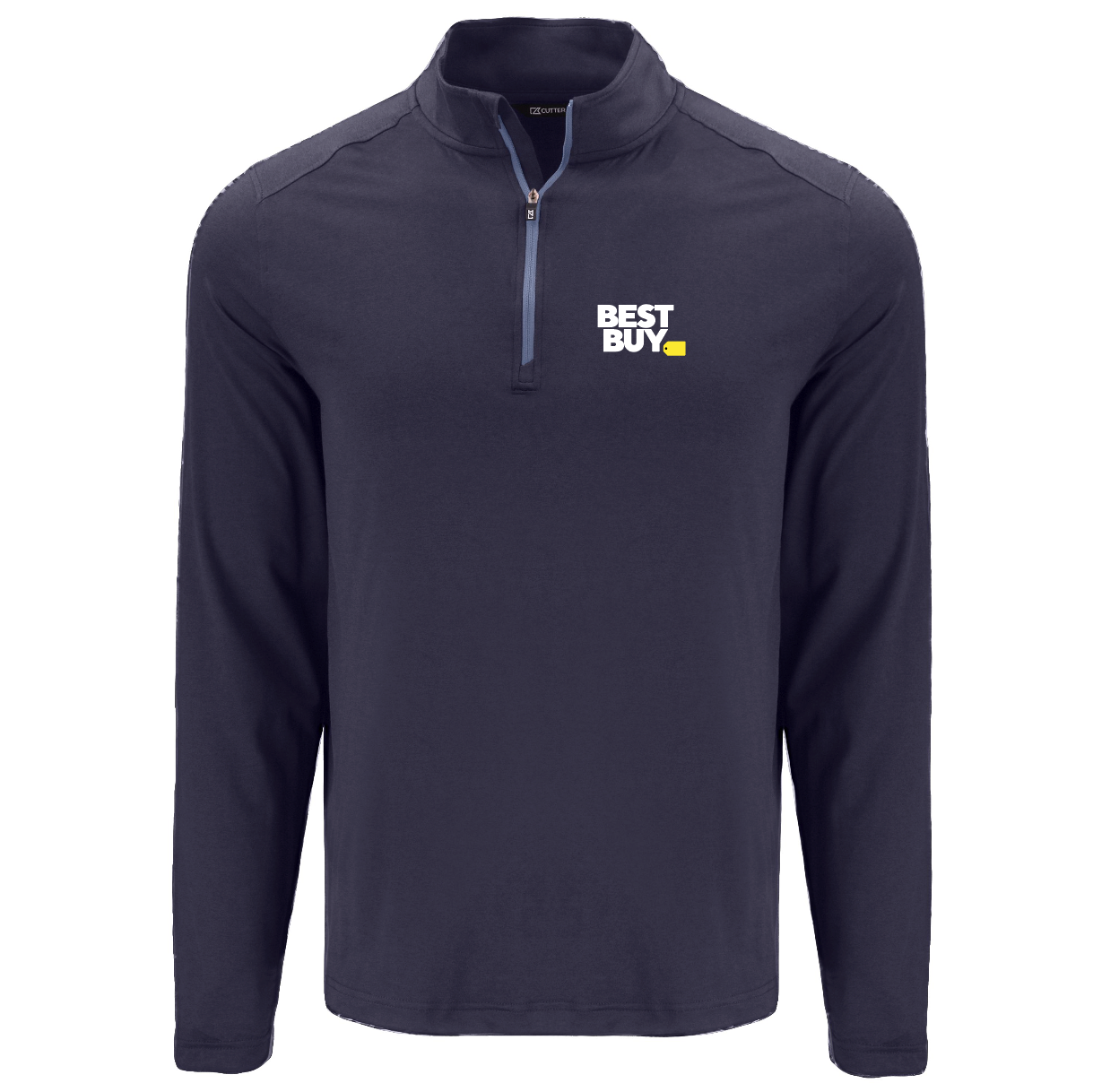 Pull Cutter & Buck Coastline Epic Comfort en tissu recyclé à quart de zip pour homme