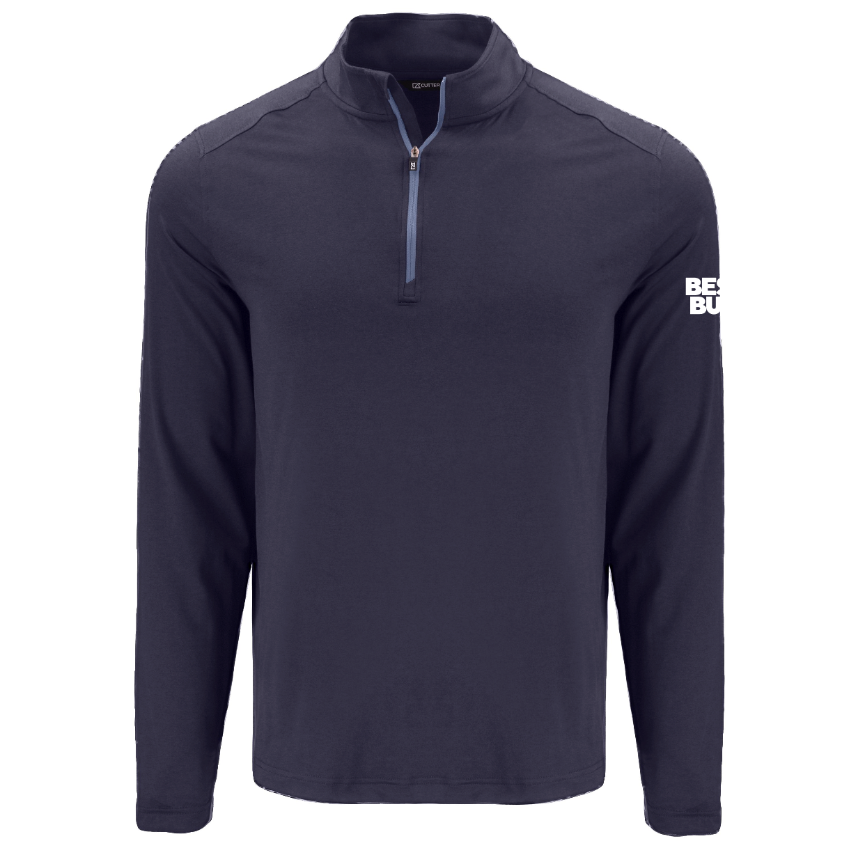 Pull Cutter & Buck Coastline Epic Comfort en tissu recyclé à quart de zip pour homme