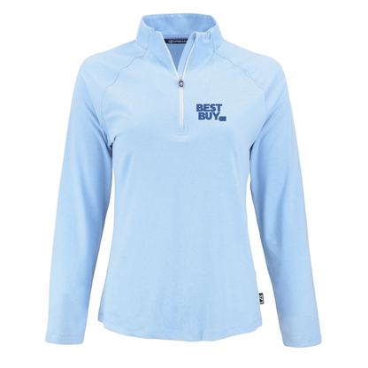 Cutter & Buck Coastline Epic Comfort Recycled Women’s Quarter Zip