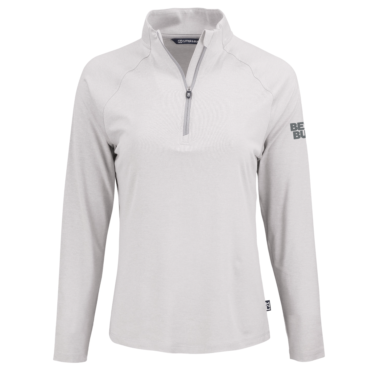 Pull à col zippé Cutter & Buck Coastline Epic Comfort en tissu recyclé pour femme