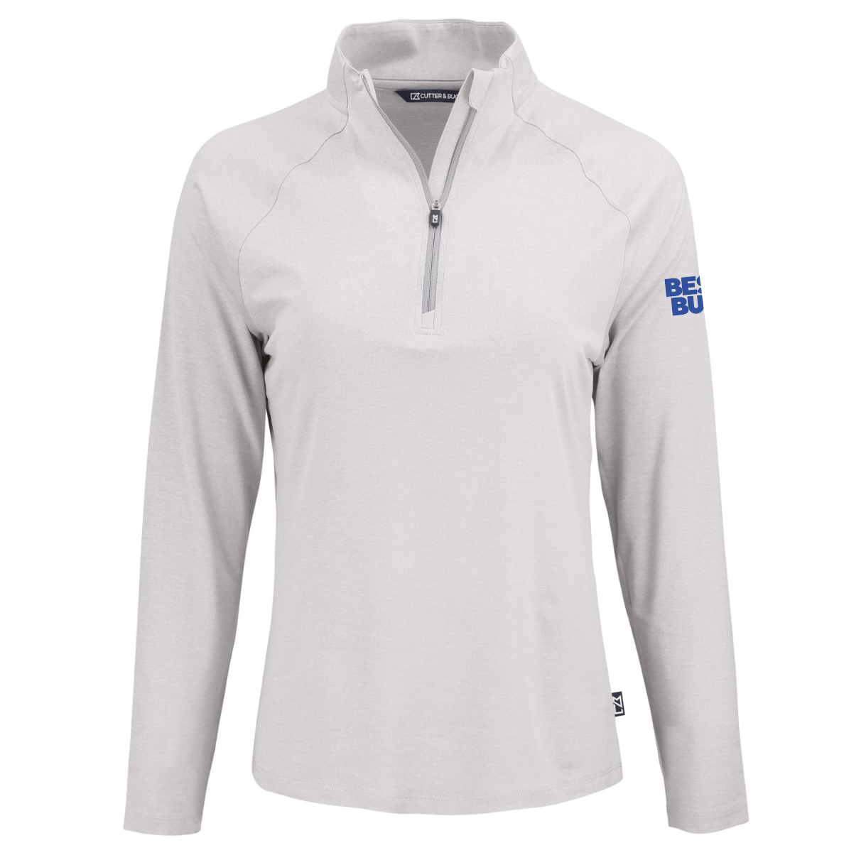 Pull à col zippé Cutter & Buck Coastline Epic Comfort en tissu recyclé pour femme