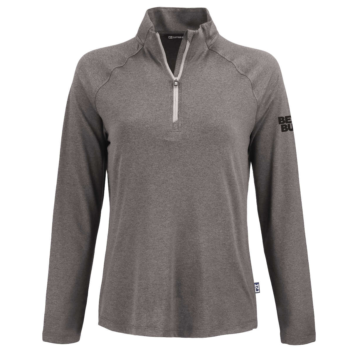 Pull à col zippé Cutter & Buck Coastline Epic Comfort en tissu recyclé pour femme