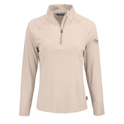 Cutter & Buck Coastline Epic Comfort Recycled Women’s Quarter Zip