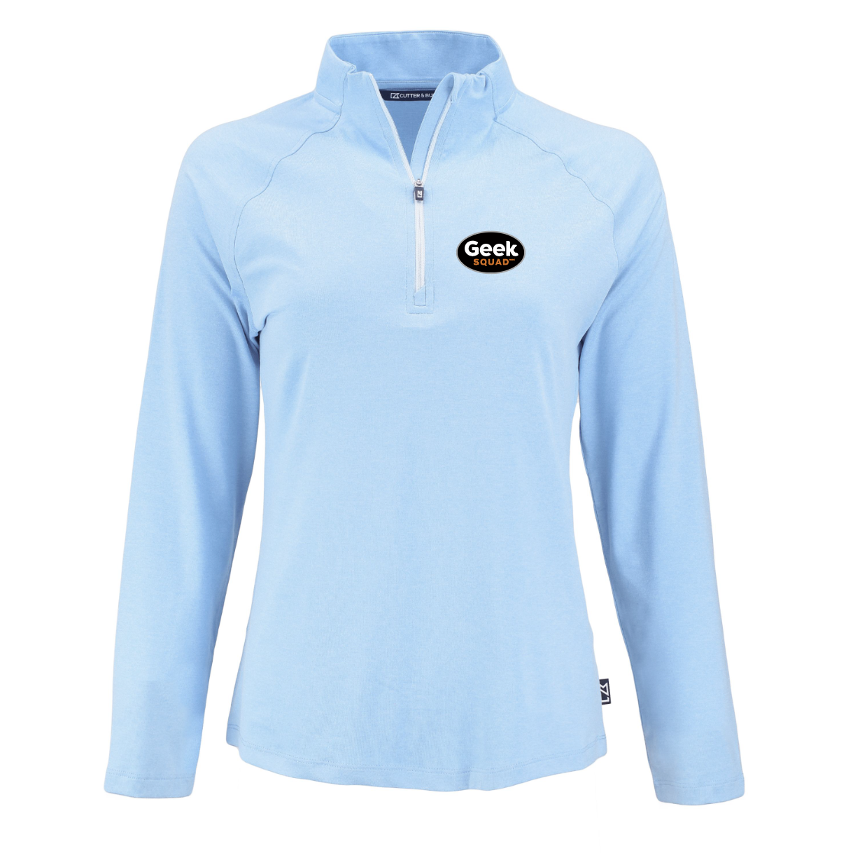Pull à col zippé Cutter & Buck Coastline Epic Comfort en tissu recyclé pour femme