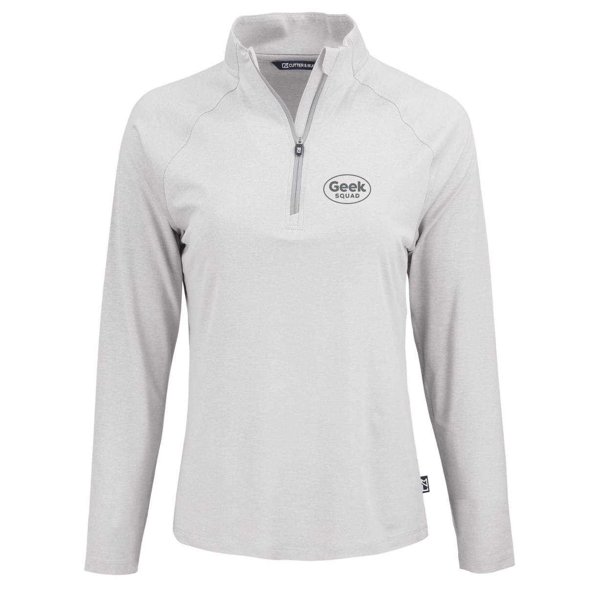 Pull à col zippé Cutter & Buck Coastline Epic Comfort en tissu recyclé pour femme