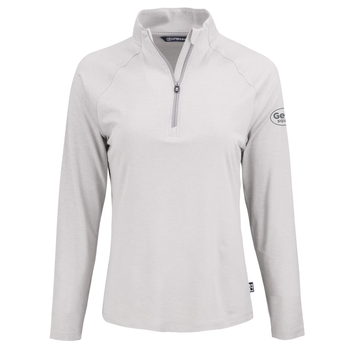 Pull à col zippé Cutter & Buck Coastline Epic Comfort en tissu recyclé pour femme