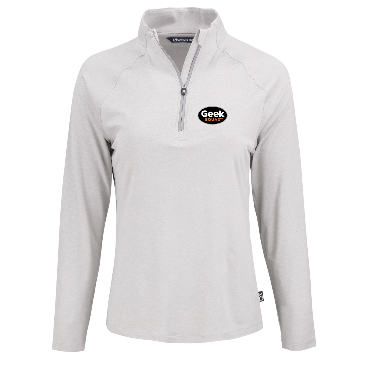 Pull à col zippé Cutter & Buck Coastline Epic Comfort en tissu recyclé pour femme