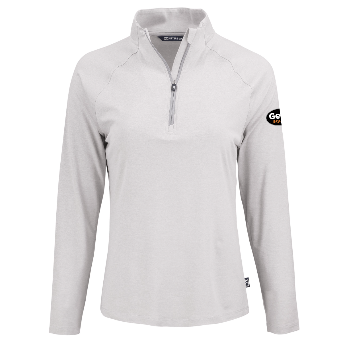 Pull à col zippé Cutter & Buck Coastline Epic Comfort en tissu recyclé pour femme