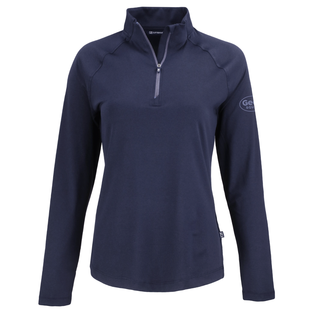 Pull à col zippé Cutter & Buck Coastline Epic Comfort en tissu recyclé pour femme