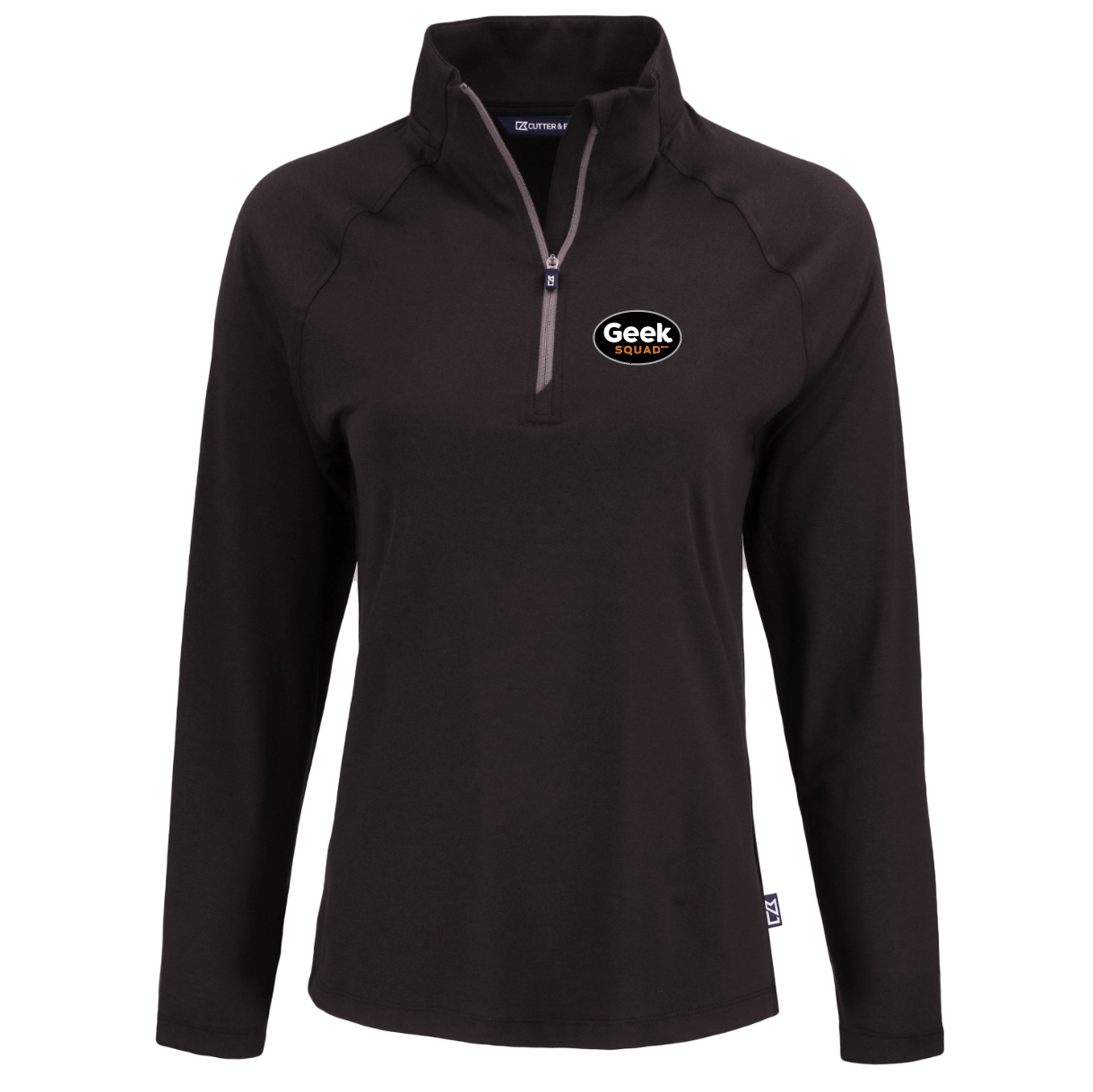 Pull à col zippé Cutter & Buck Coastline Epic Comfort en tissu recyclé pour femme