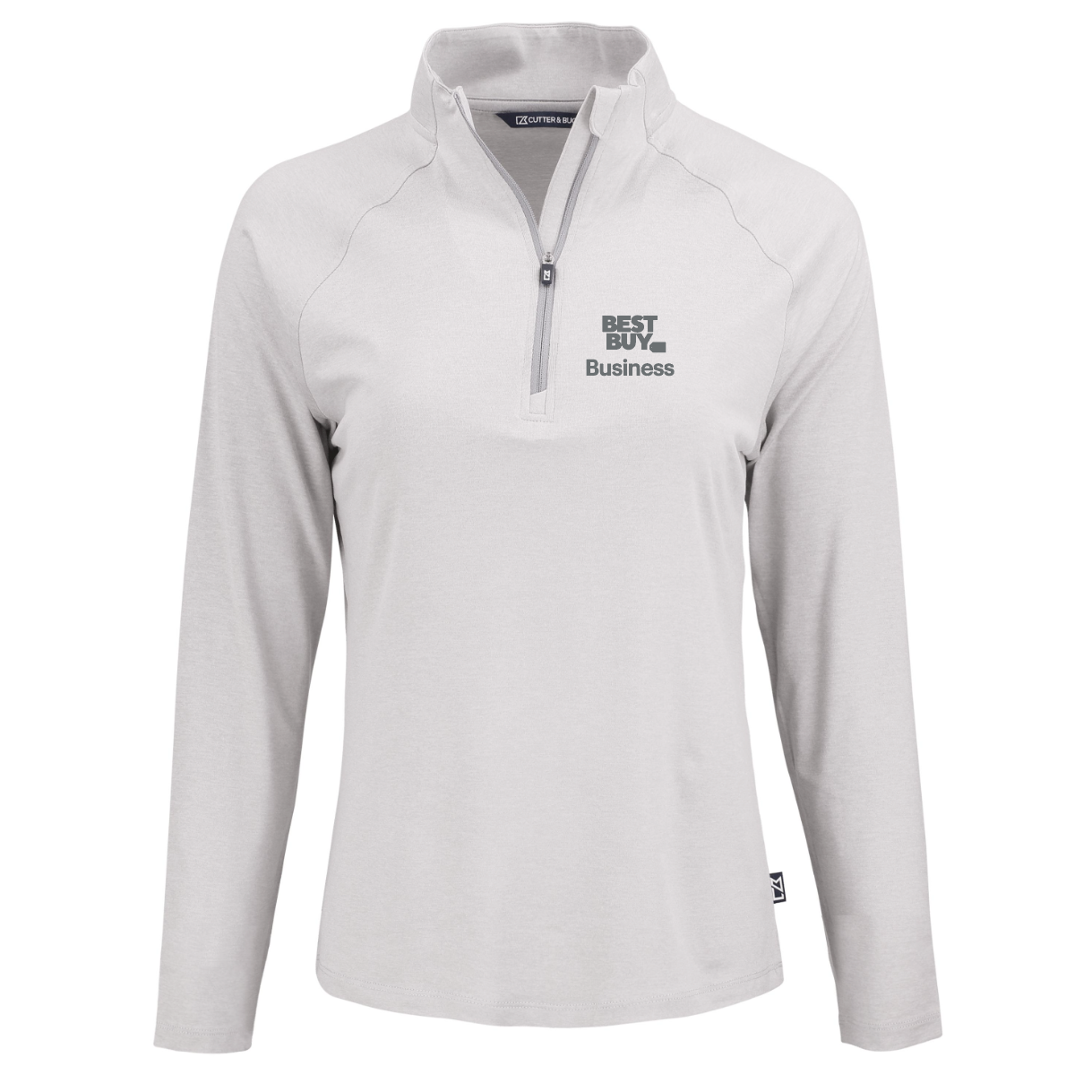 Pull à col zippé Cutter & Buck Coastline Epic Comfort en tissu recyclé pour femme