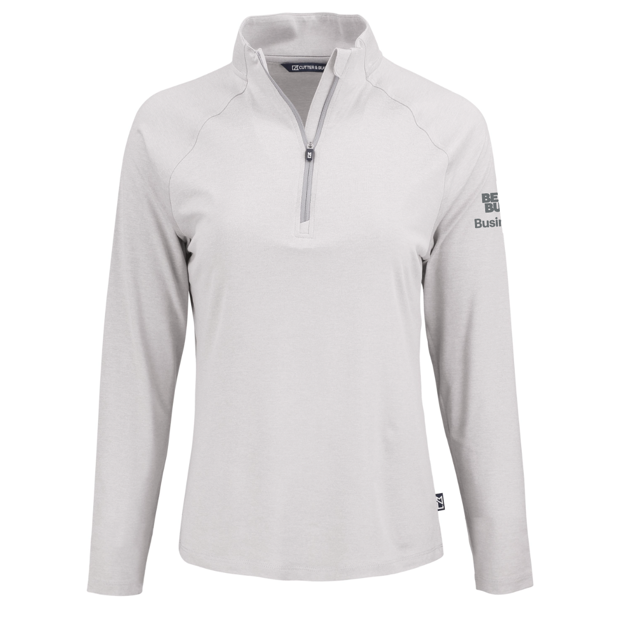 Pull à col zippé Cutter & Buck Coastline Epic Comfort en tissu recyclé pour femme