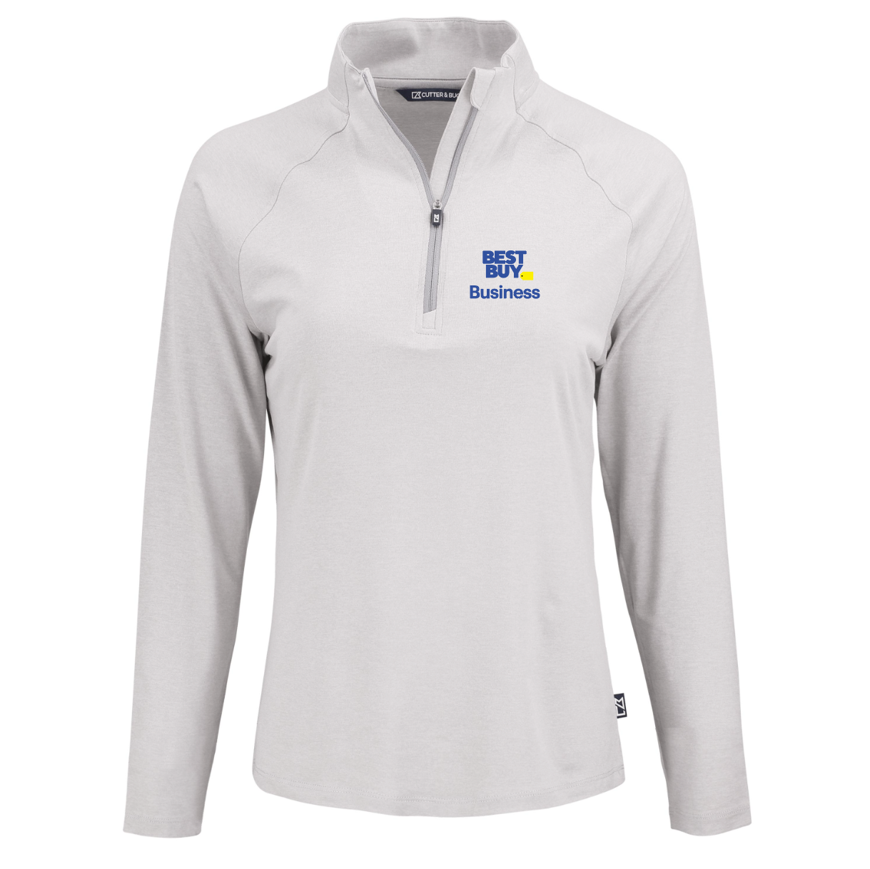 Pull à col zippé Cutter & Buck Coastline Epic Comfort en tissu recyclé pour femme