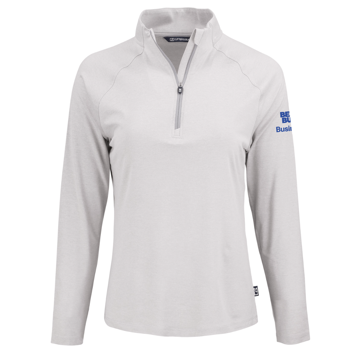 Pull à col zippé Cutter & Buck Coastline Epic Comfort en tissu recyclé pour femme