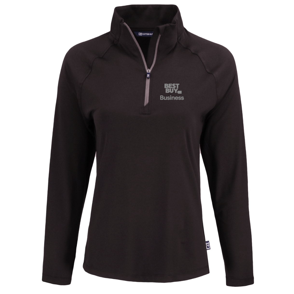 Pull à col zippé Cutter & Buck Coastline Epic Comfort en tissu recyclé pour femme