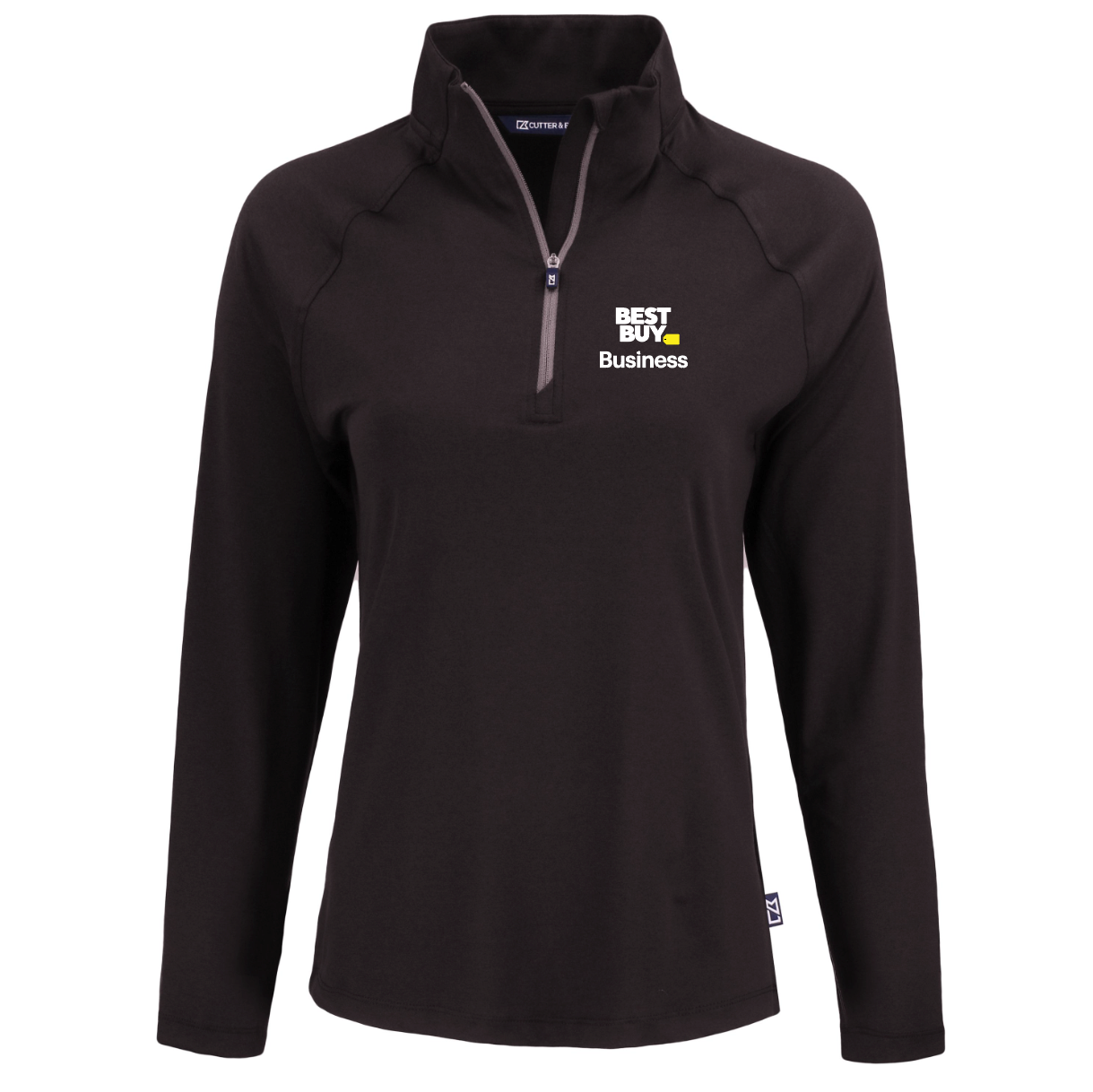Pull à col zippé Cutter & Buck Coastline Epic Comfort en tissu recyclé pour femme