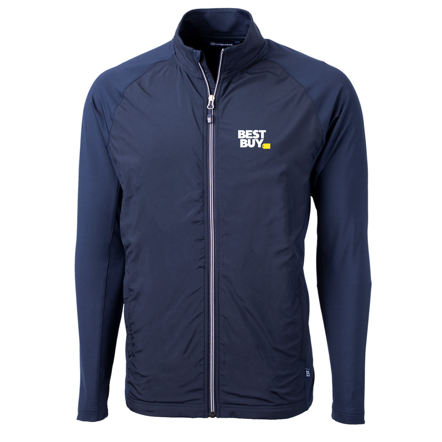 Veste zippée intégrale pour homme Cutter & Buck Adapt Eco Knit Hybrid Recycled