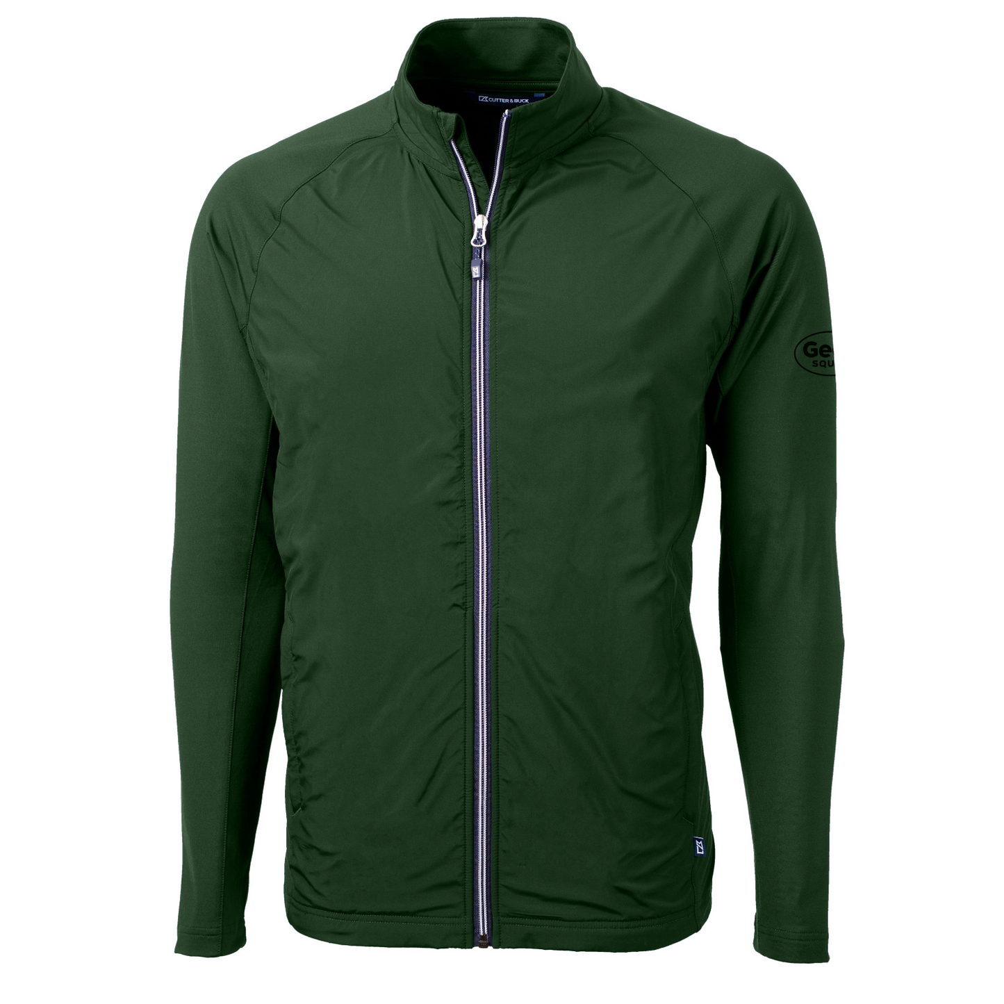 Veste zippée intégrale pour homme Cutter & Buck Adapt Eco Knit Hybrid Recycled