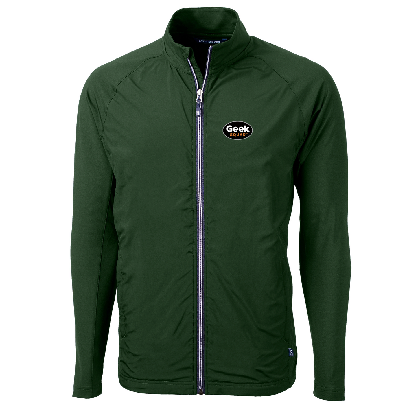 Veste zippée intégrale pour homme Cutter & Buck Adapt Eco Knit Hybrid Recycled