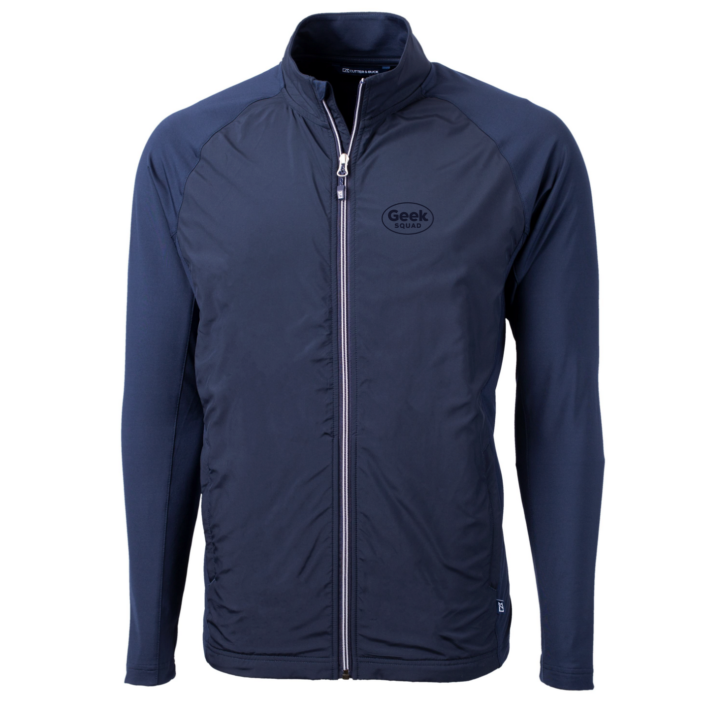 Veste zippée intégrale pour homme Cutter & Buck Adapt Eco Knit Hybrid Recycled
