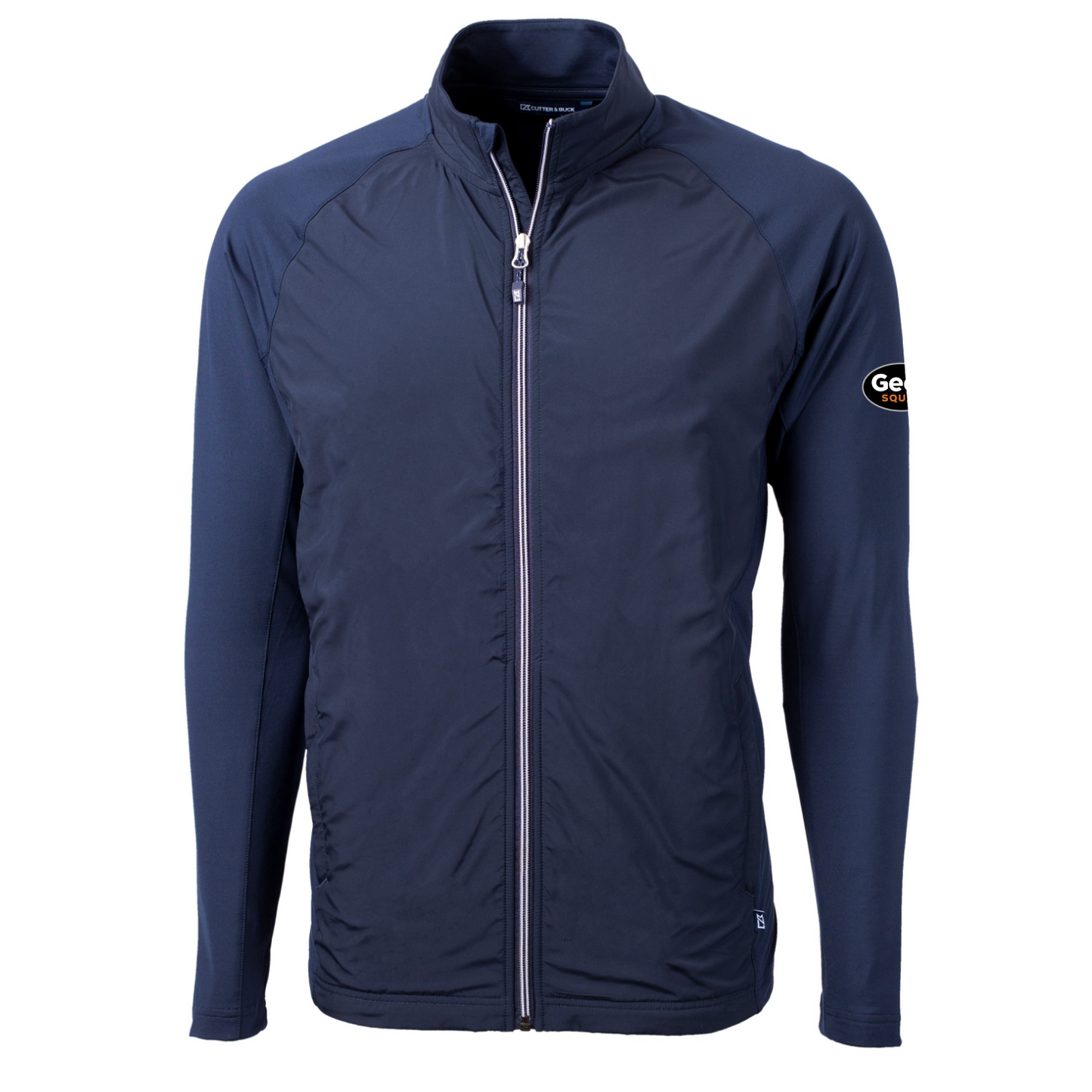 Veste zippée intégrale pour homme Cutter & Buck Adapt Eco Knit Hybrid Recycled