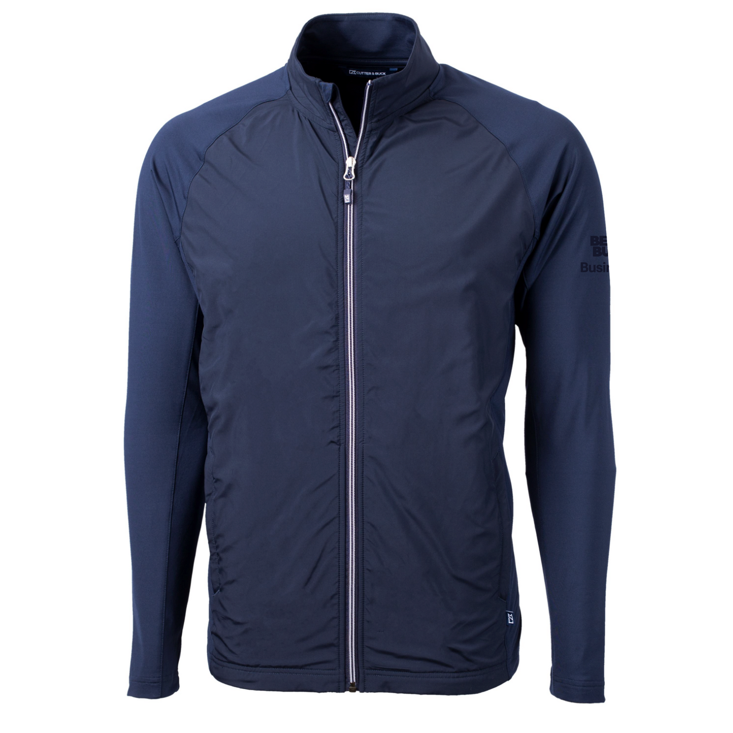 Veste zippée intégrale pour homme Cutter & Buck Adapt Eco Knit Hybrid Recycled