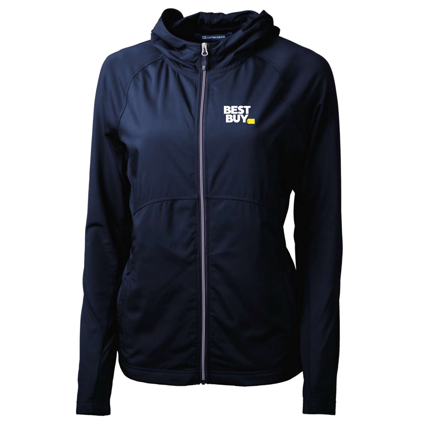 Veste zippée intégrale Cutter & Buck Adapt Eco Knit Hybrid Recycled pour femme