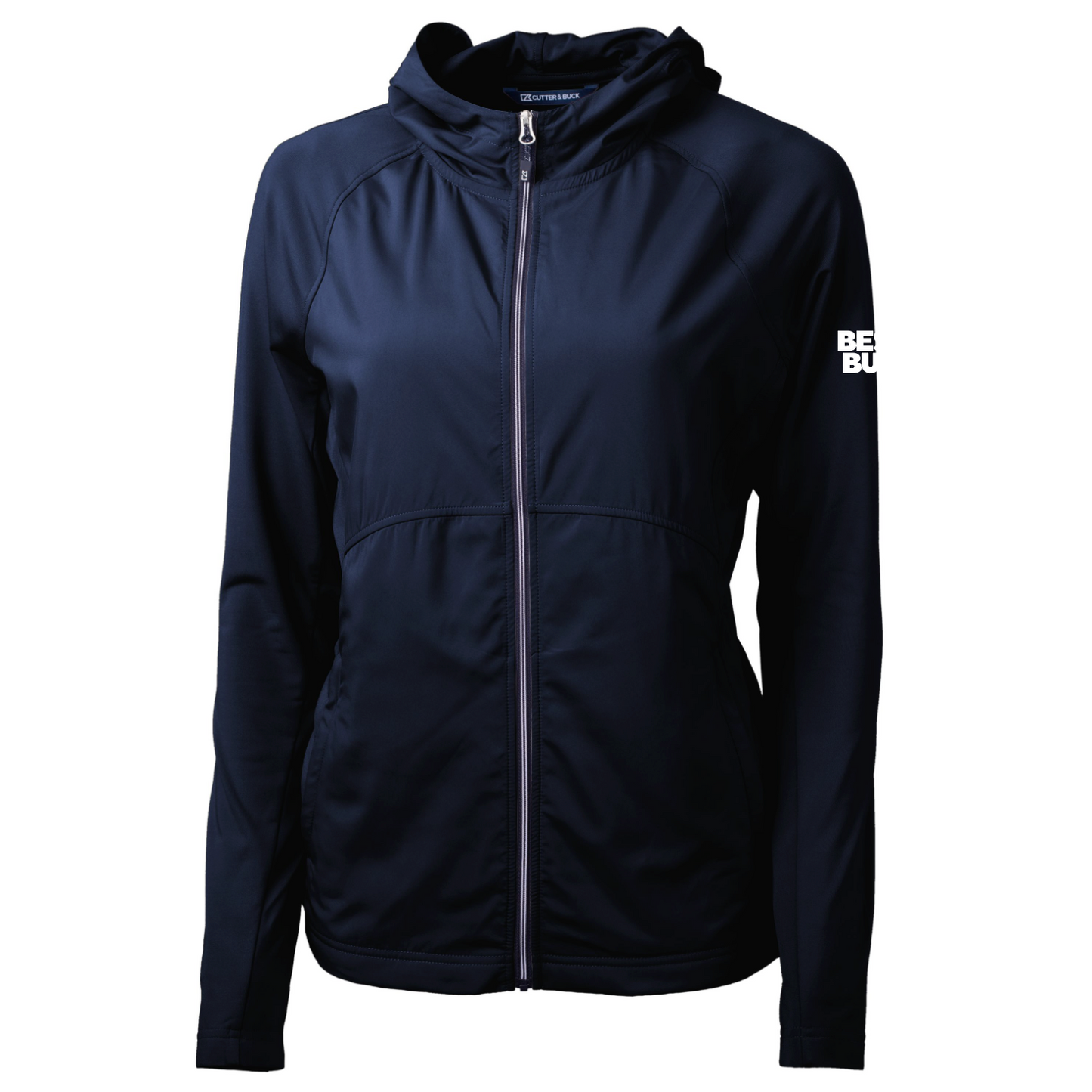 Veste zippée intégrale Cutter & Buck Adapt Eco Knit Hybrid Recycled pour femme
