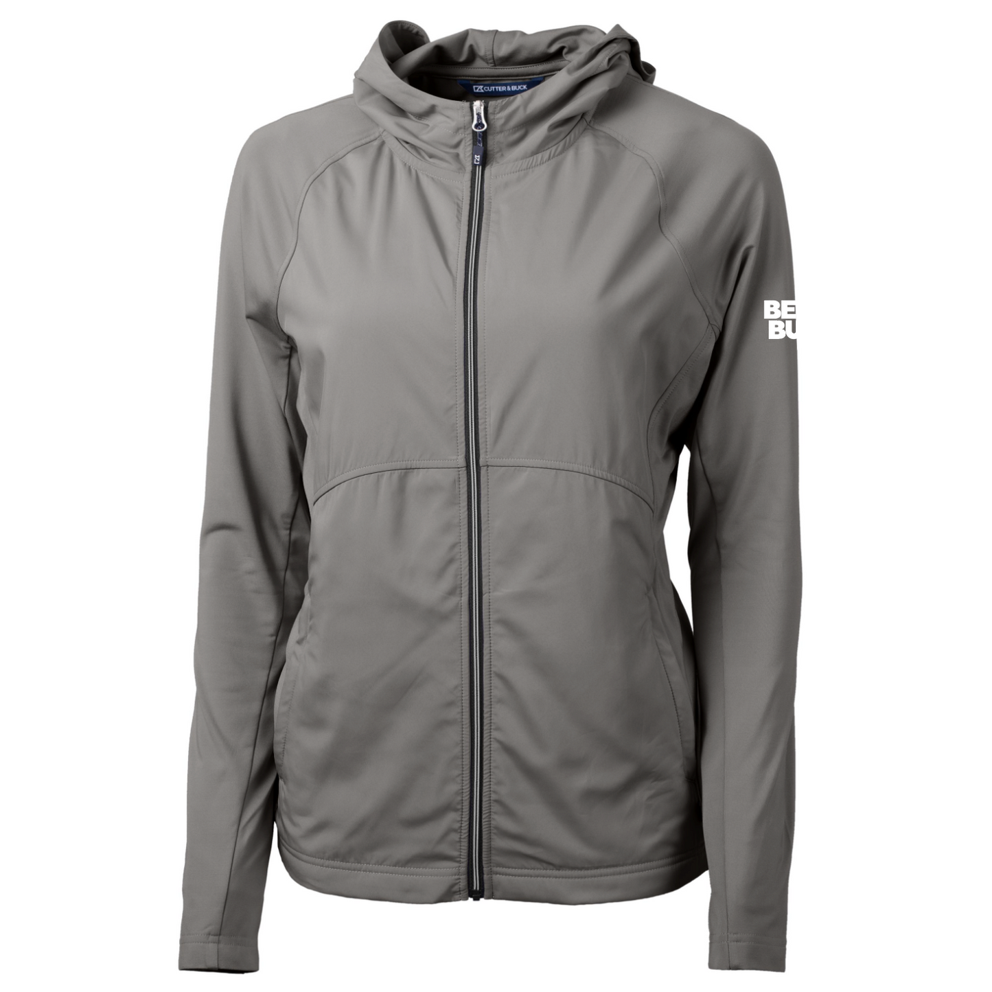 Veste zippée intégrale Cutter & Buck Adapt Eco Knit Hybrid Recycled pour femme