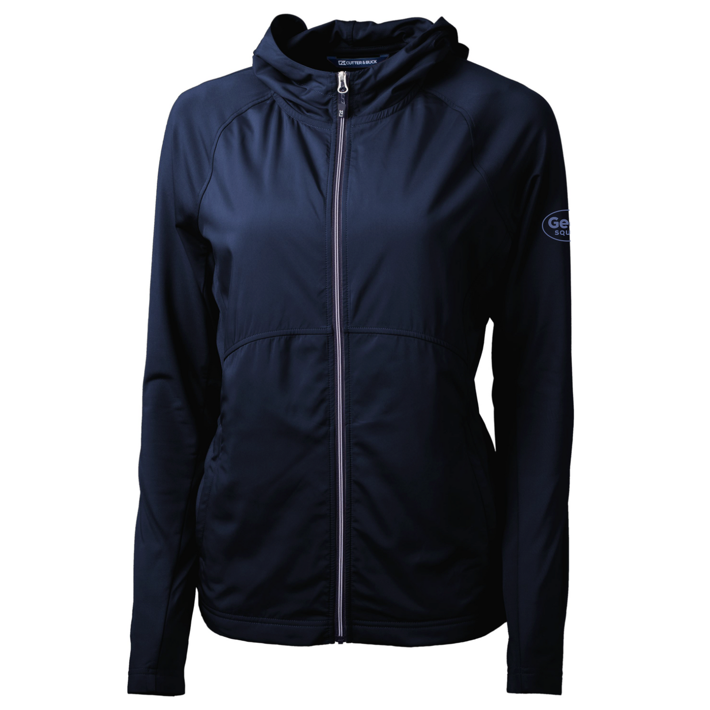 Veste zippée intégrale Cutter & Buck Adapt Eco Knit Hybrid Recycled pour femme