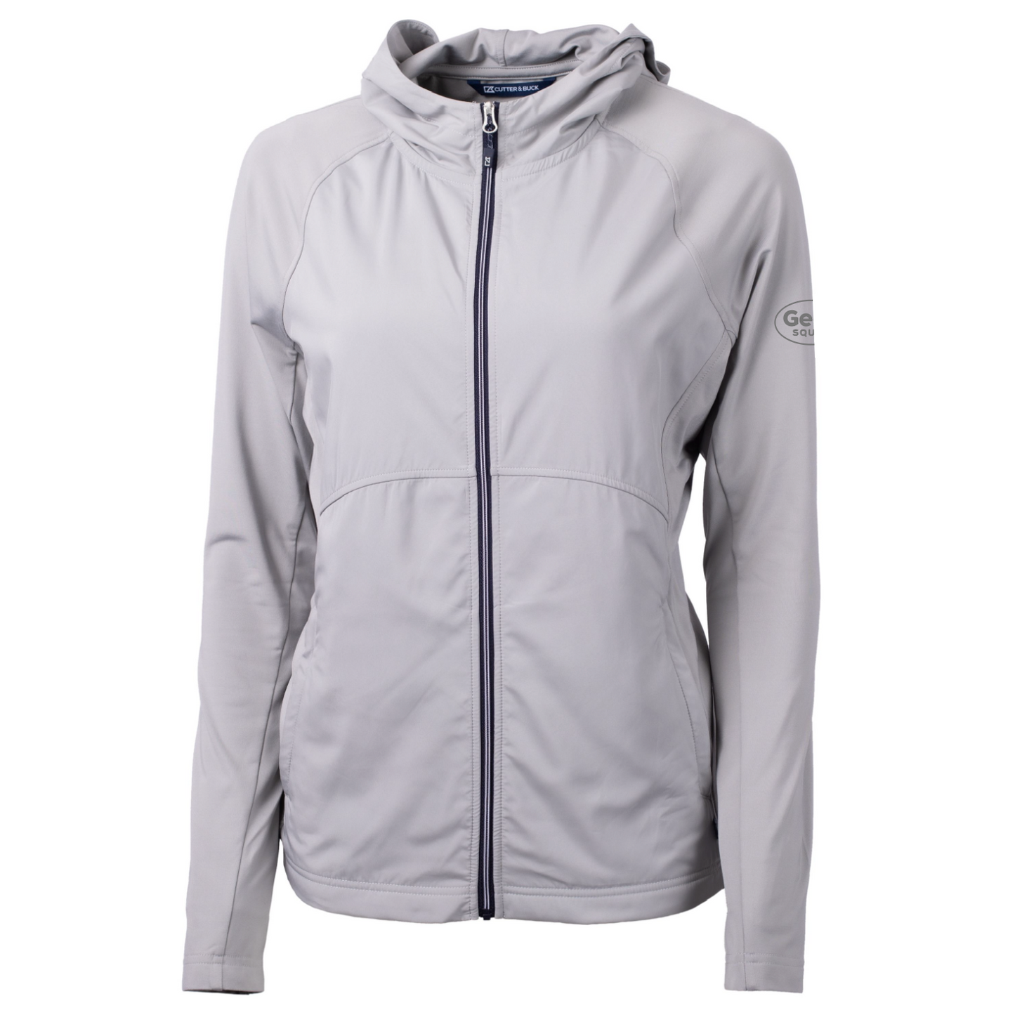 Veste zippée intégrale Cutter & Buck Adapt Eco Knit Hybrid Recycled pour femme