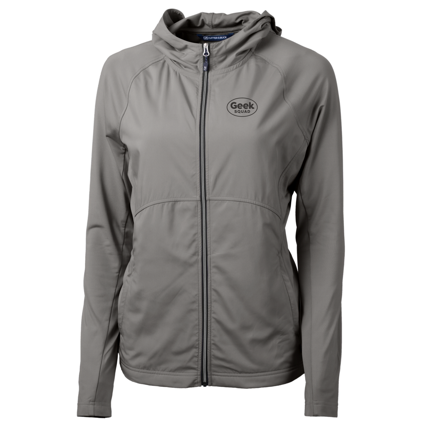 Veste zippée intégrale Cutter & Buck Adapt Eco Knit Hybrid Recycled pour femme