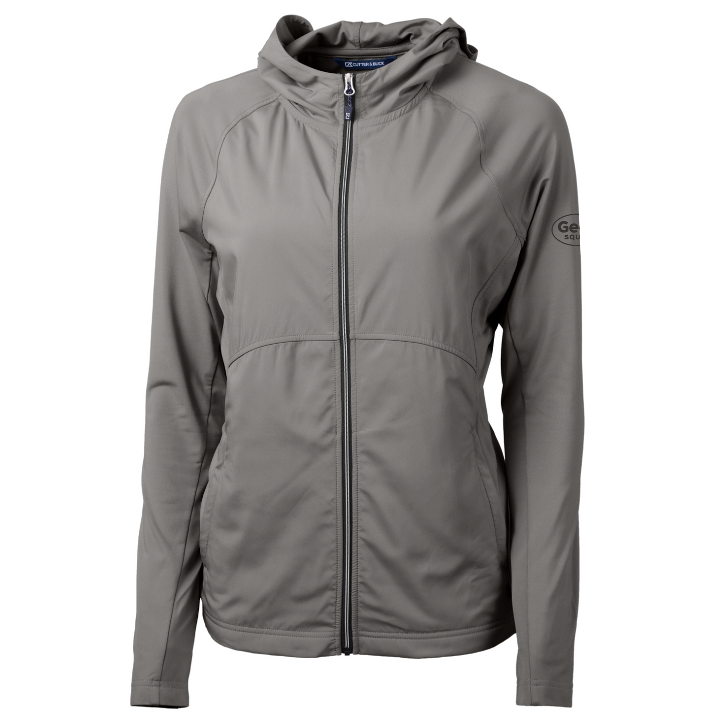 Veste zippée intégrale Cutter & Buck Adapt Eco Knit Hybrid Recycled pour femme