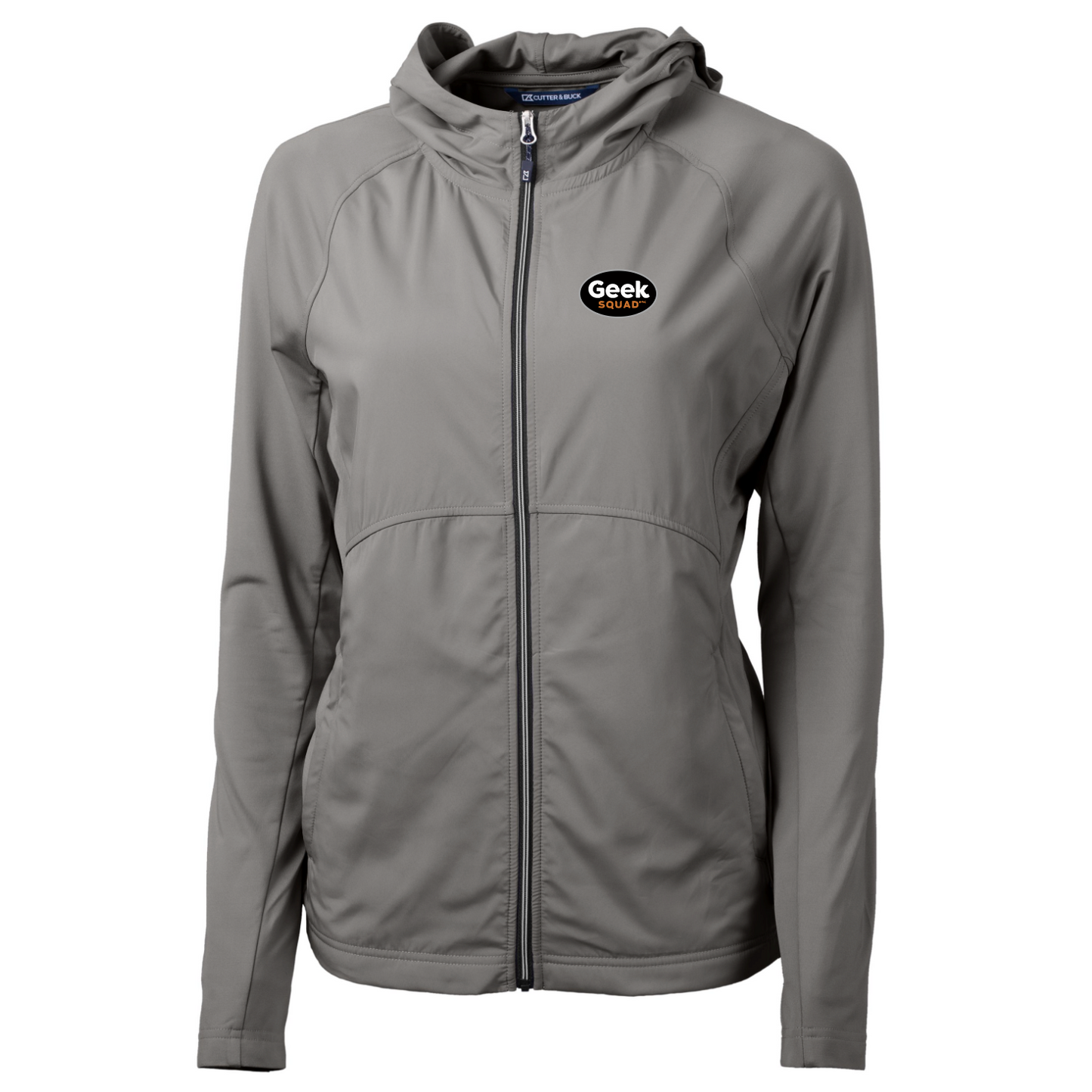 Veste zippée intégrale Cutter & Buck Adapt Eco Knit Hybrid Recycled pour femme